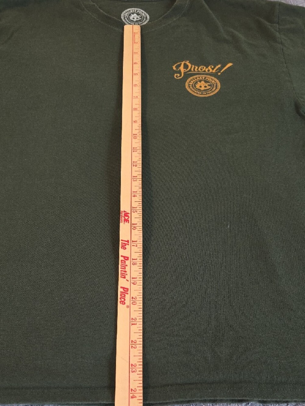Dead Ringer Men's Forest Green Short-Sleeve Graphic Tee - Picture 6 of 6